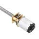 Machifit GA12N20 DC 12V Gear Motor Extra Long Thread Out Axis