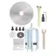 Machifit DC 12-24V Lathe Press 895 Motor Table Saw Kit with