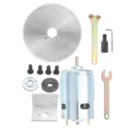 Machifit DC 12-24V Lathe Press 895 Motor Table Saw Kit with