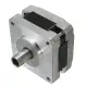 39MM Hollow Shaft Hybrids Stepper Motor 4 Phase 5 Wire Square