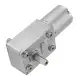 Machifit JGY-370 DC 6/12/24V 150RPM Double Shaft Worm Gear