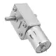 Machifit JGY-370 DC 6/12/24V 150RPM Double Shaft Worm Gear