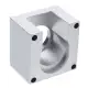 Machifit Aluminium Alloy Motor Mount Bracket Holder Fixed Base