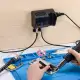 JCD 8898 2 in 1 750W Soldering Station Hot Air Gun Heater LCD