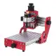 Red 1419 3 Axis Mini DIY CNC Router Standard Spindle Motor Wood