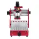 Red 1419 3 Axis Mini DIY CNC Router Standard Spindle Motor Wood