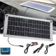 50W Dual USB 12V/5V Solar Panel with Car Charger