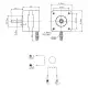 JKM NEMA17 1.8°42 Hybrid Stepper Motor Two Phase 48mm 5kg.