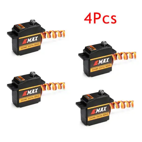 4Pcs EMAX ES09MD Digital Swash Servo For 450 Helicopter With
