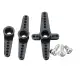 6PCS Racerstar MG90S 9g Mini Metal Gear Analog Servo For 450 RC