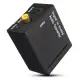Digital Optical Coax Coaxial Toslink to Analog Audio Converter