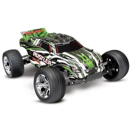 Traxxas Rustler 1/10 RTR 2WD Electric Stadium Truck (Green)