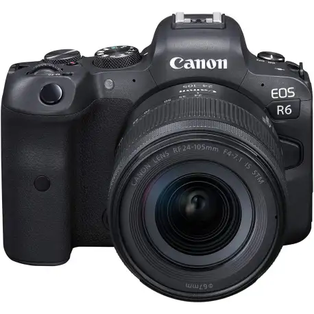 Canon EOS R6 Full-Frame Mirrorless Camera + RF24-105mm F4-7.