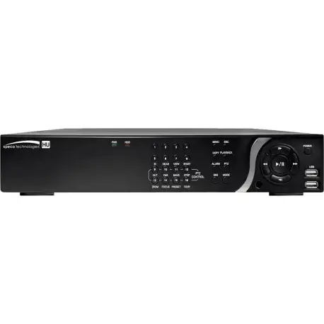 Speco Technologies D16HU 16-Channel 4K UHD HD-TVI Hybrid DVR