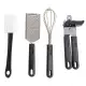 Gibson Home Kitchen In A Box 83-Piece Combo Set, Black