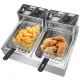 Zimtown 12L Commercial Electric Countertop Stainless Steel Deep