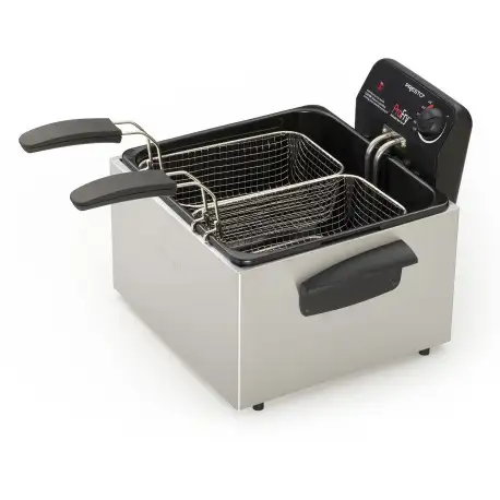 Presto 05466 Stainless Steel Dual Basket ProFry Immersion