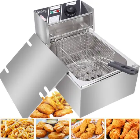 Zimtown 6L 2500W Electric Deep Fryer Commercial Tabletop