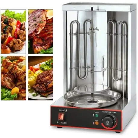 Anqidi Electric Gyros Rotisserie Shawarma Grill Machine Auto