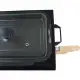 Brazilian Flame Gas Rotisserie Grill with 5 Skewers and Upper