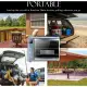 Brazilian Flame Gas Rotisserie Grill with 3 Skewers and Upper