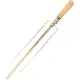 Brazilian Flame Gas Rotisserie Grill with 3 Skewers and Upper