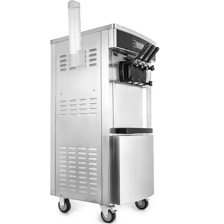 Soft Serve Ice Cream Machine 2 Flavors 5-7 gal /hr