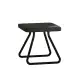 Keter Pacific Chaise Sun Lounger and Side Table Set, Resin