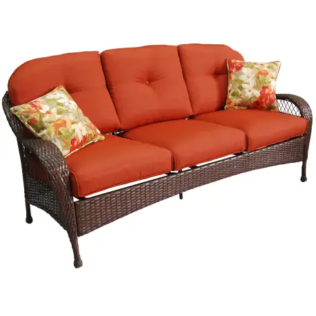Better Homes and Gardens Azalea Ridge Outdoor Sofa, Seats 3