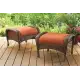 Better Homes and Gardens Azalea Ridge Outdoor Ottomans, Set of 2