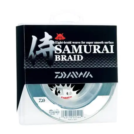 Daiwa Samurai Braid Braided Fishing Line, Dark Green - 1500yd