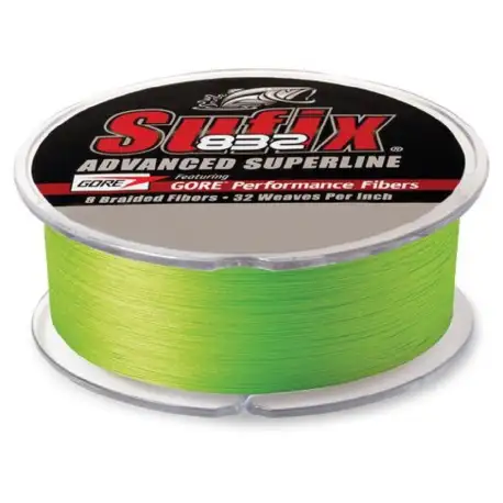 Sufix 832 Advanced Superline Braided Fishing Line 600 yd 40lb
