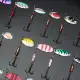 Colorful Fishing Lures Kit Spinner Trout Spoons Tackle Kit