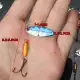 Colorful Fishing Lures Kit Spinner Trout Spoons Tackle Kit