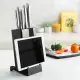 KlevaCut® Master Series 6pc Knife Set, Sharpener, Knife Block!