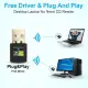 Free Driver USB Wifi Adapter 600Mbps Wi fi Adapter 5ghz Antenna