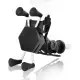 Motorcycle Phone Holder Fork Stem Mount Bracket with USB Charger