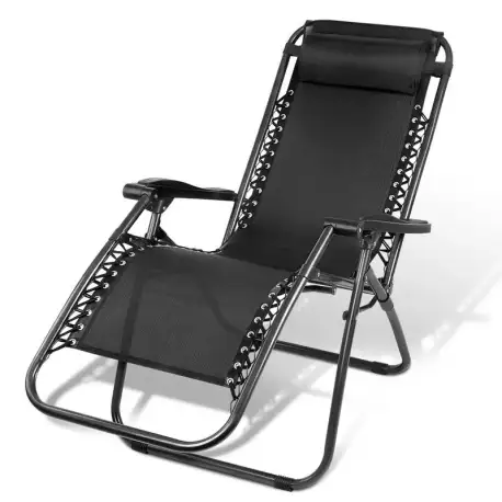 Gardeon Zero Gravity Chair Portable Reclining Outdoor Sun