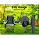 Weisshorn 2X Folding Camping Chairs Arm Chair for Portable