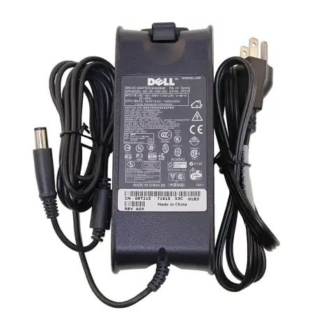 Original OEM Dell 90W Laptop Charger AC Adapter Power Cord