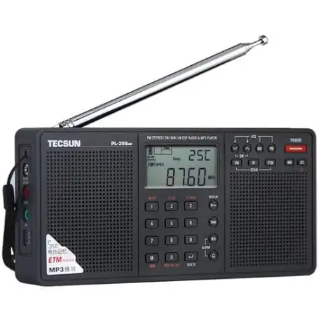 TECSUN PL-398MP Digital Radio Portable Shortwave Receiver FM
