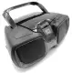 Sylvania Portable Bluetooth Boombox with Top-Loading CD Player