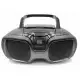 Sylvania Portable Bluetooth Boombox with Top-Loading CD Player