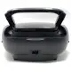 Sylvania Portable Bluetooth Boombox with Top-Loading CD Player