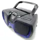 Sylvania Portable Bluetooth Boombox with Top-Loading CD Player