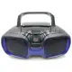 Sylvania Portable Bluetooth Boombox with Top-Loading CD Player