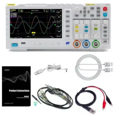 FNIRSI-1014D 7 Inch TFT LCD Display Screen 2 In 1 Dual Channel