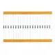2600pcs 130 Values 1/4W 0.25W 1% Metal Film Resistors Assorted