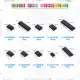 85pcs 10 Types Integrated Circuit Chip IC Chips Assortment Kit