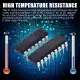 85pcs 10 Types Integrated Circuit Chip IC Chips Assortment Kit